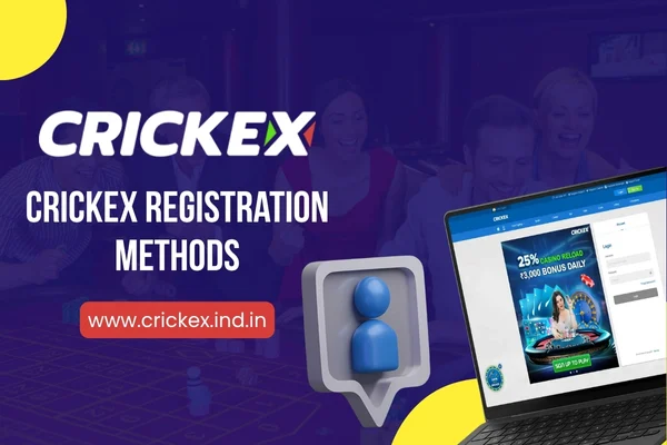 Crickex Registration Methods
